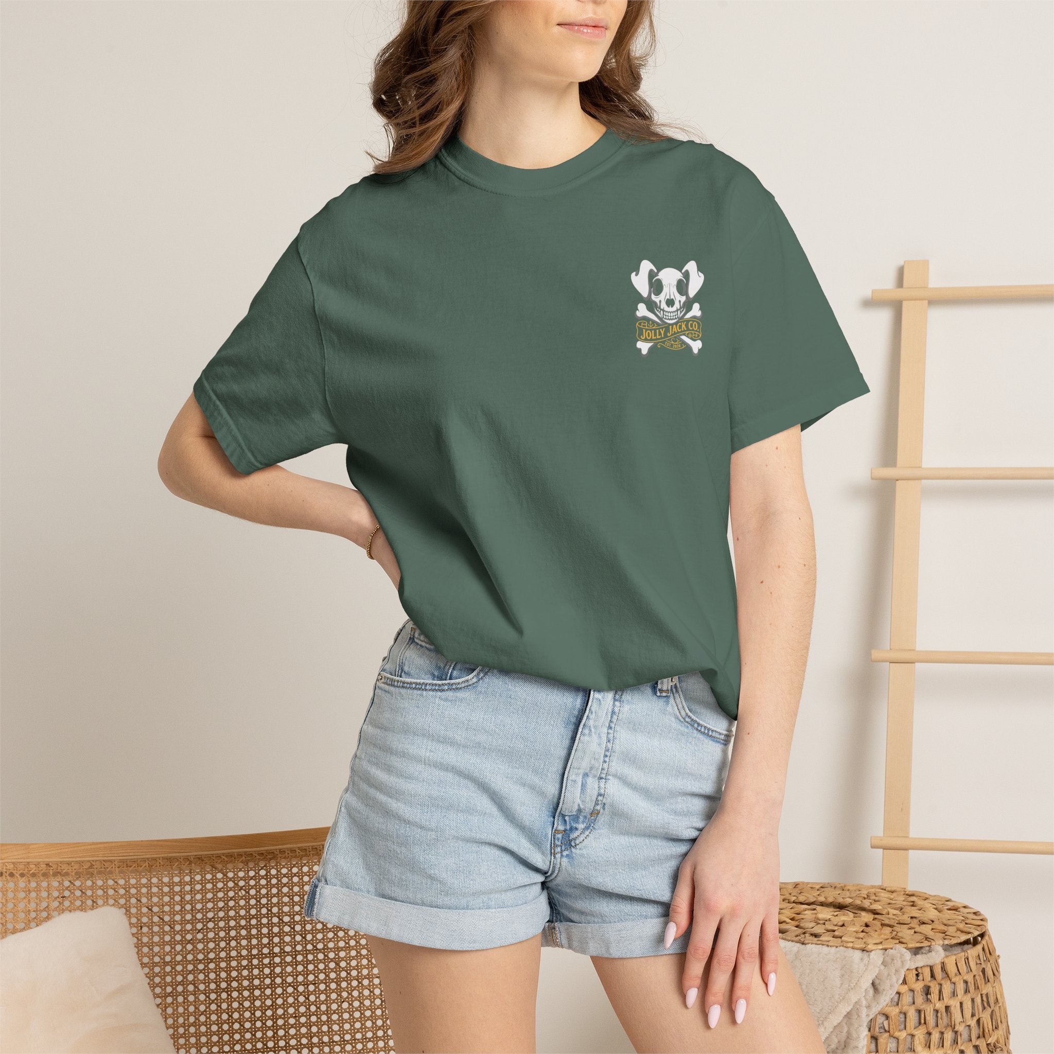 Jolly Jack Co. Skull & Crossbones Graphic T-Shirt