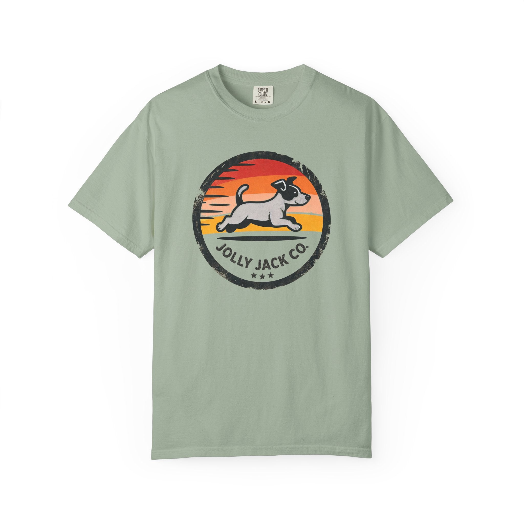 Jolly Jack Co. Retro Sunset Dog T-Shirt