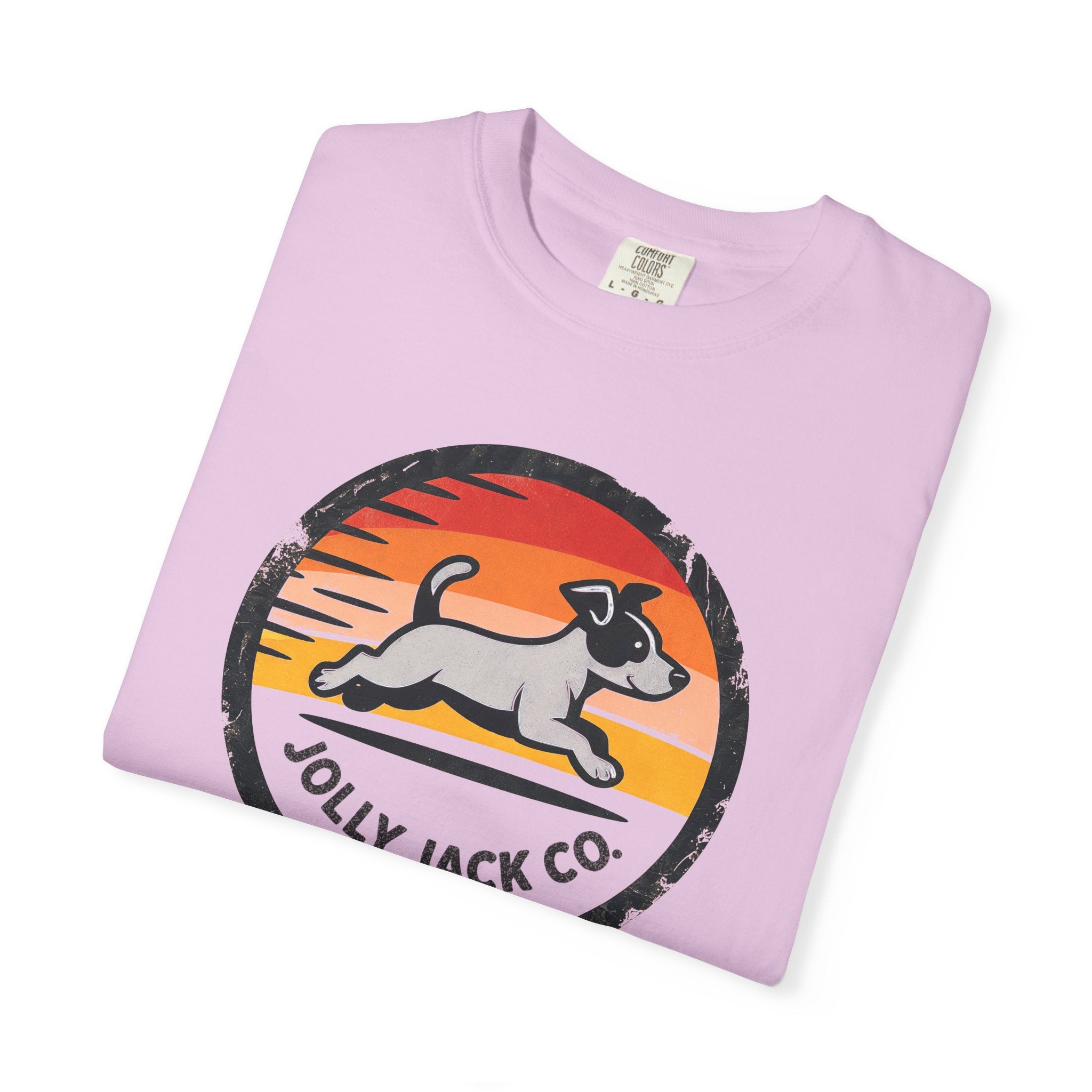 Jolly Jack Co. Retro Sunset Dog T-Shirt