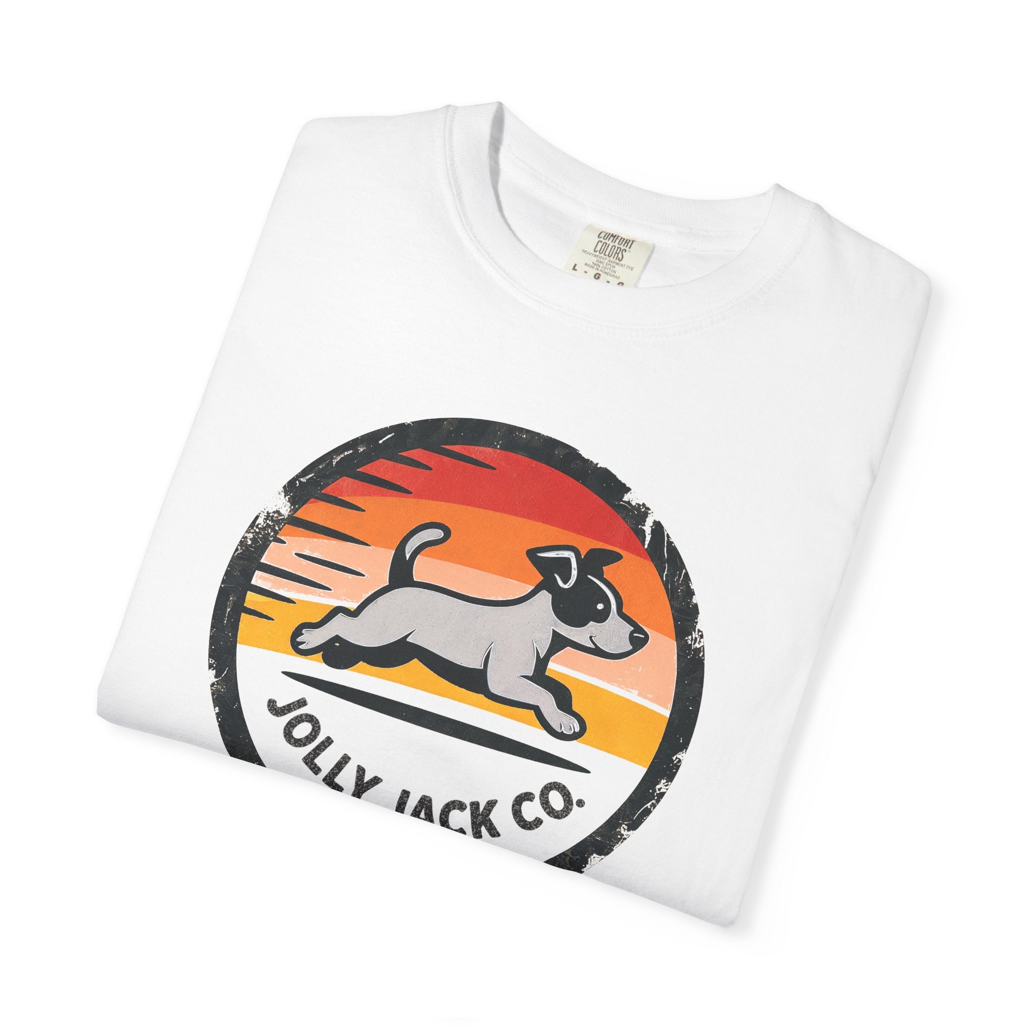 Jolly Jack Co. Retro Sunset Dog T-Shirt
