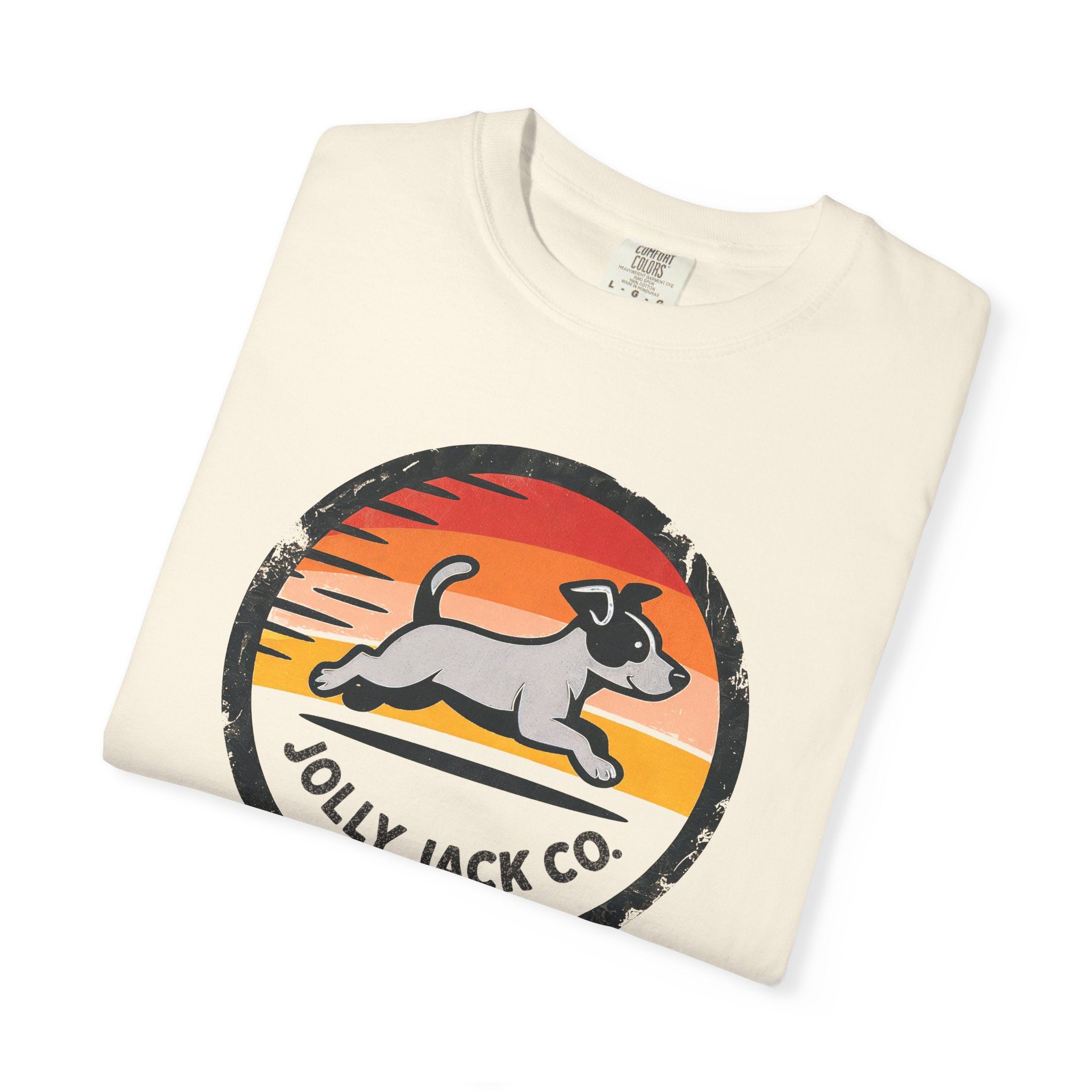 Jolly Jack Co. Retro Sunset Dog T-Shirt