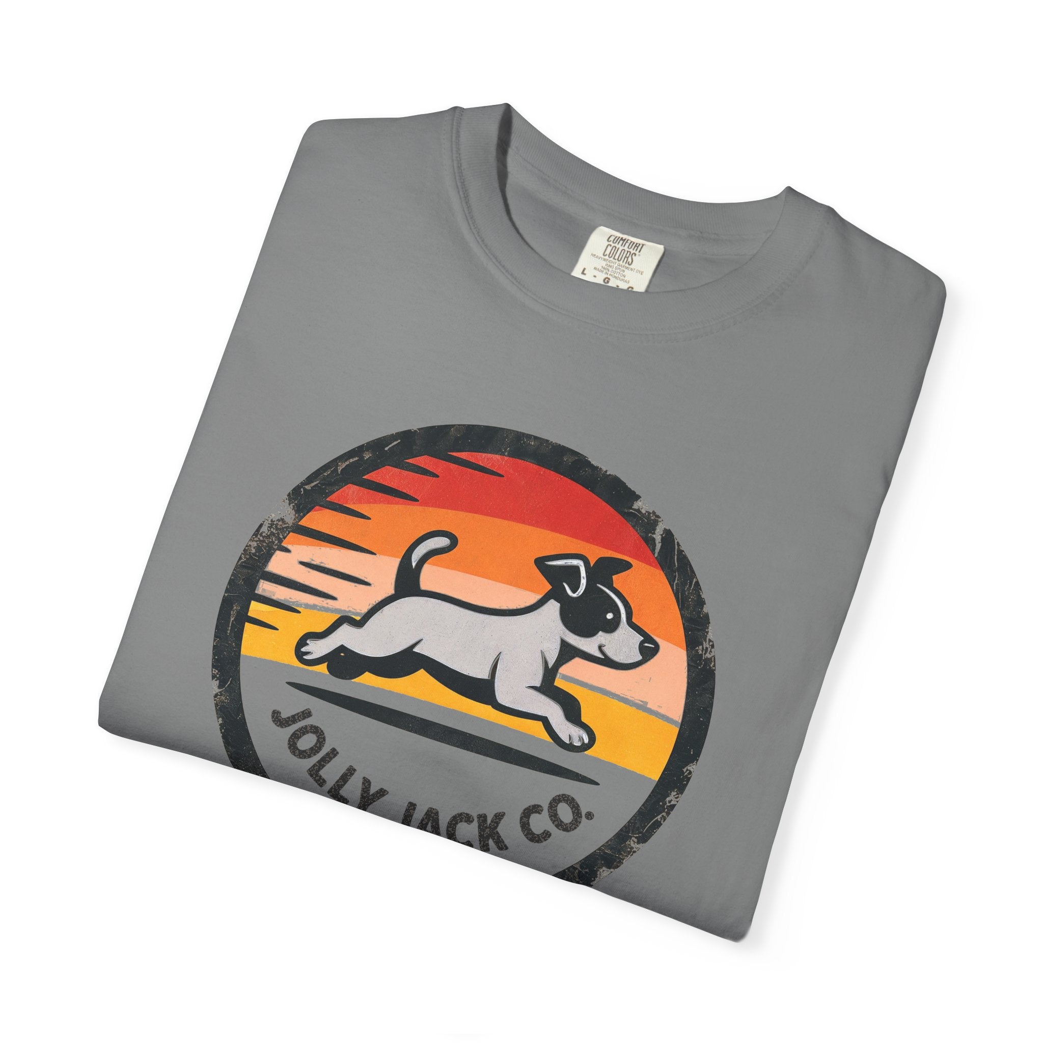 Jolly Jack Co. Retro Sunset Dog T-Shirt