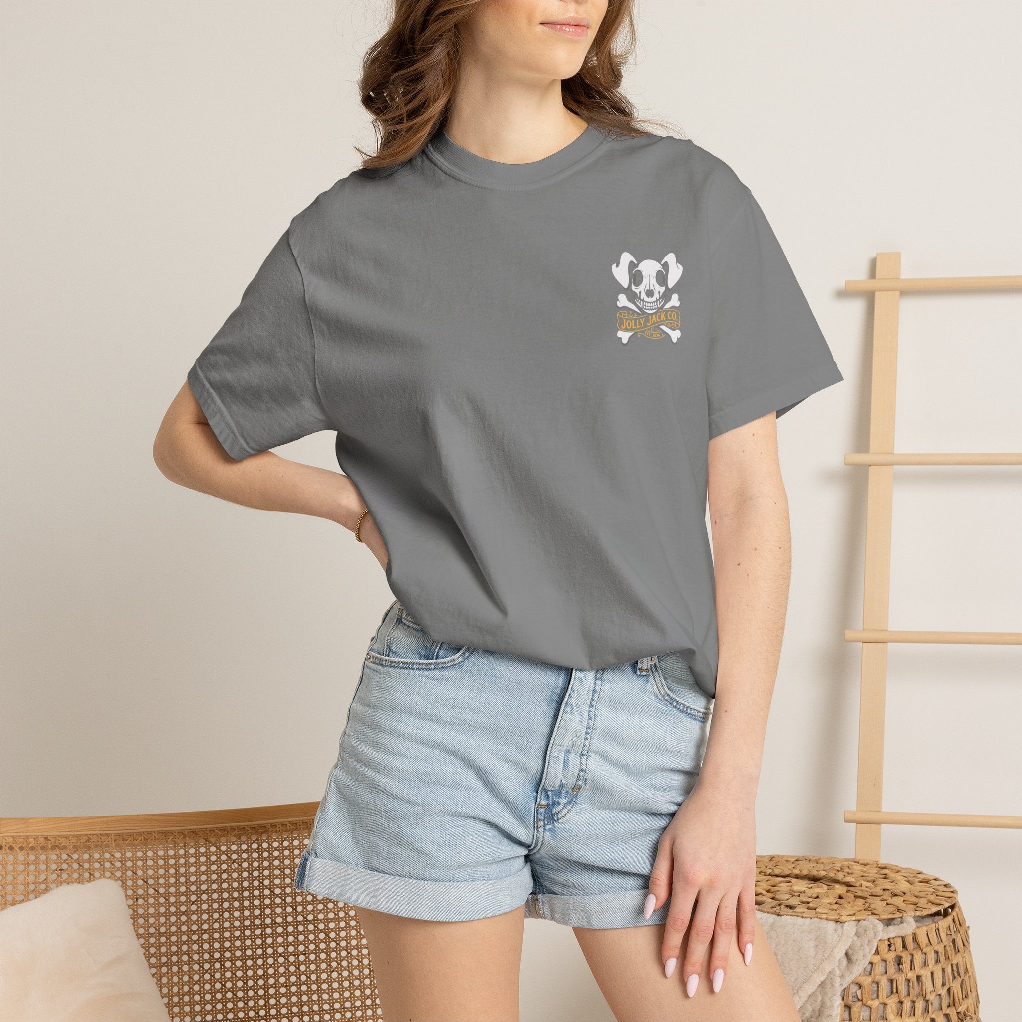 Jolly Jack Co. Skull & Crossbones Graphic T-Shirt