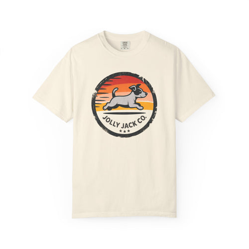 Jolly Jack Co. Retro Sunset Dog T-Shirt