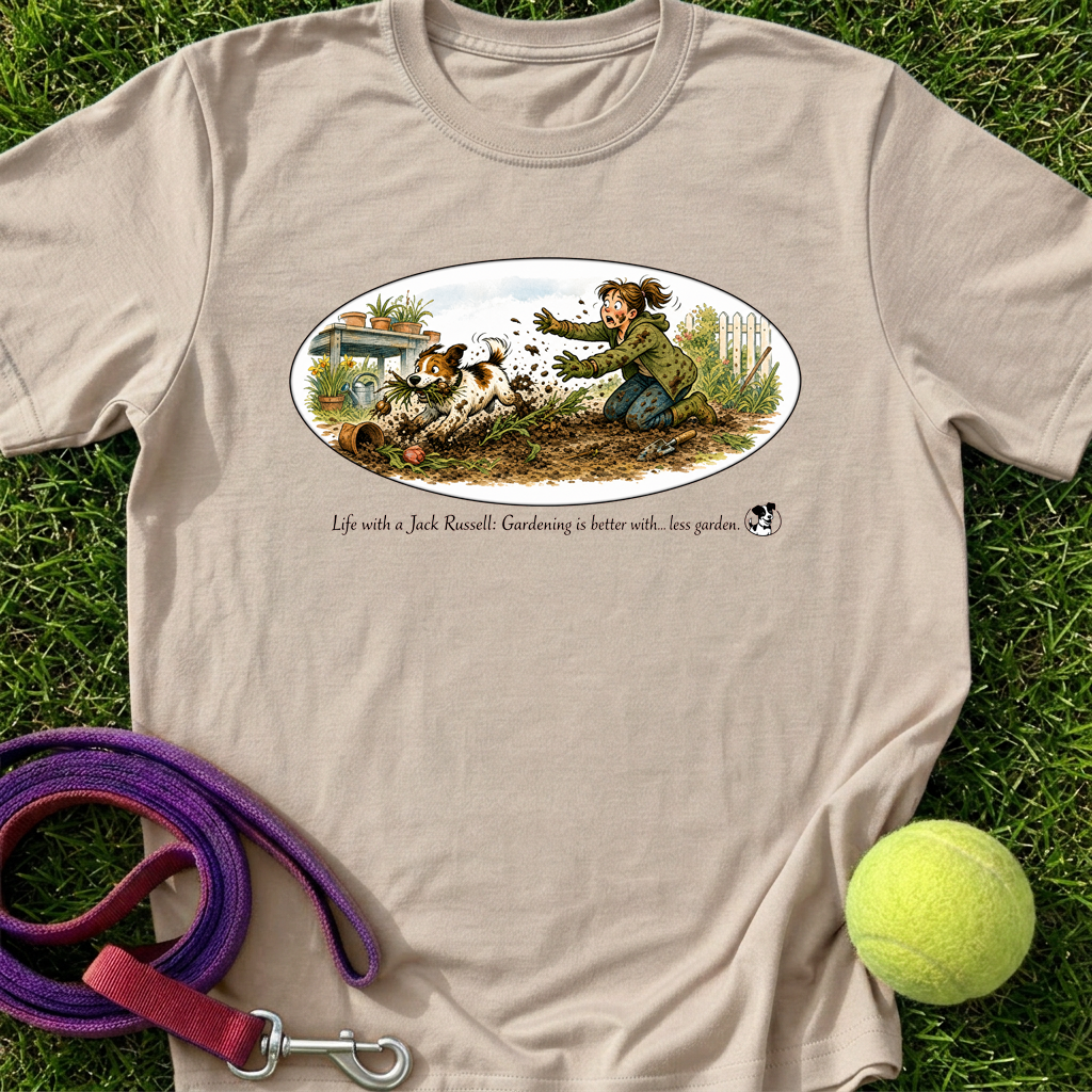 Life with a Jack Russell - Gardening is Better - F