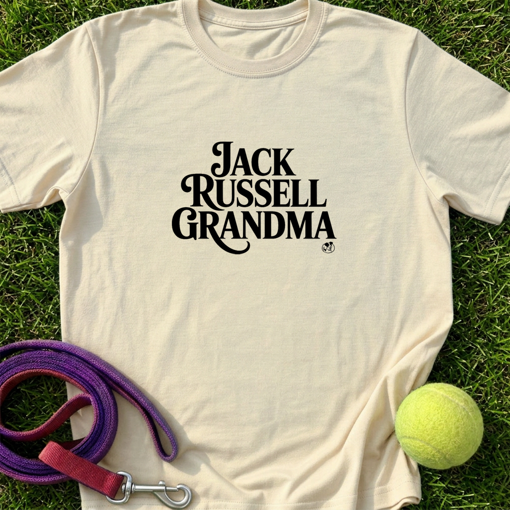 Jack Russell Grandma - BLK