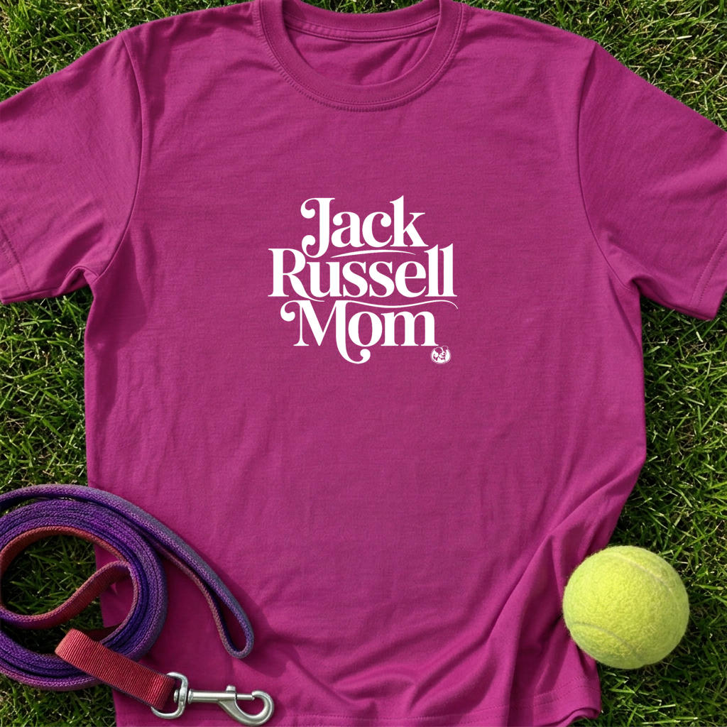 Jack Russell Mom - WHT