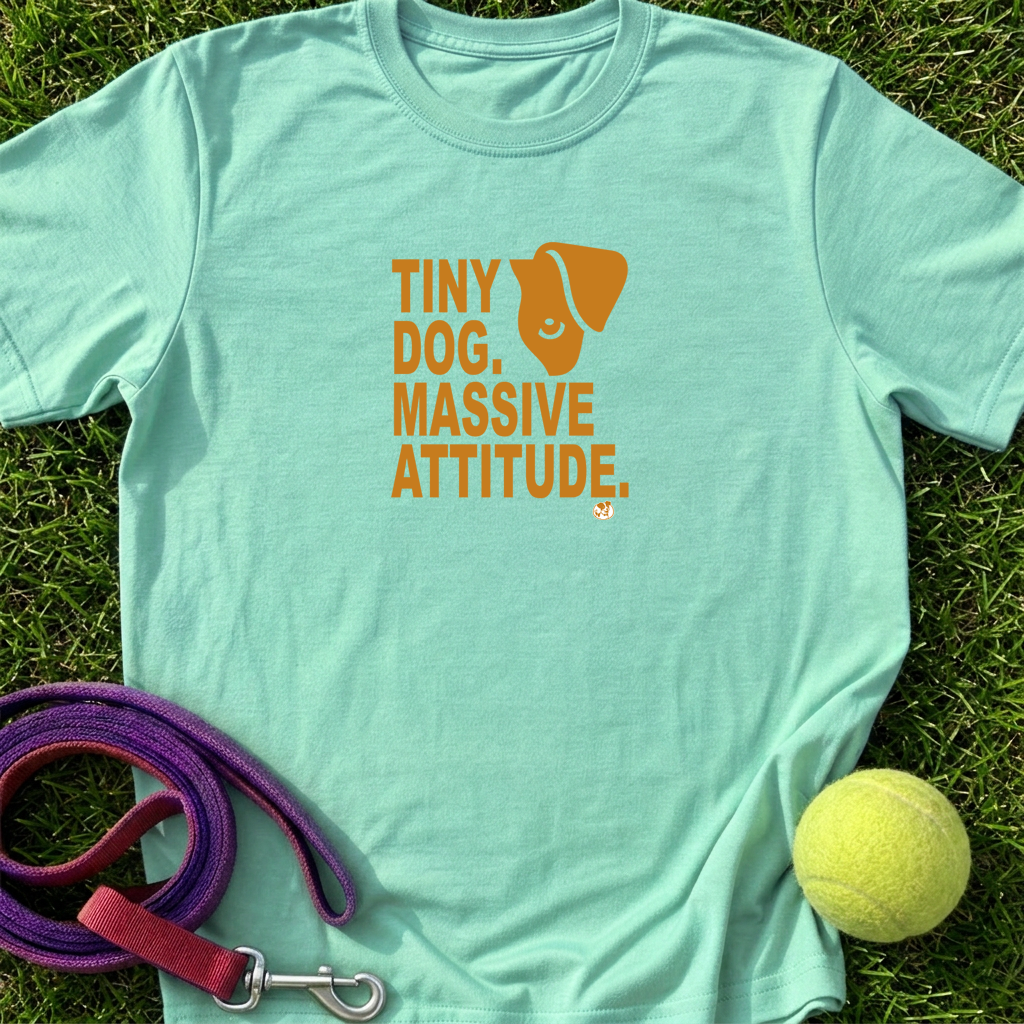 Tiny Dog. Massive Attitude. - TAN