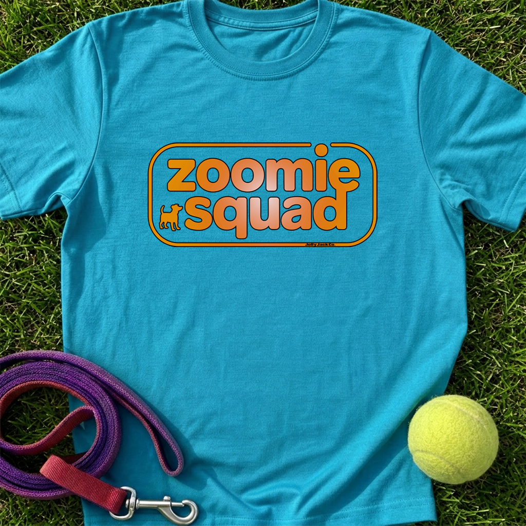 Zoomie Squad Banner - TAN