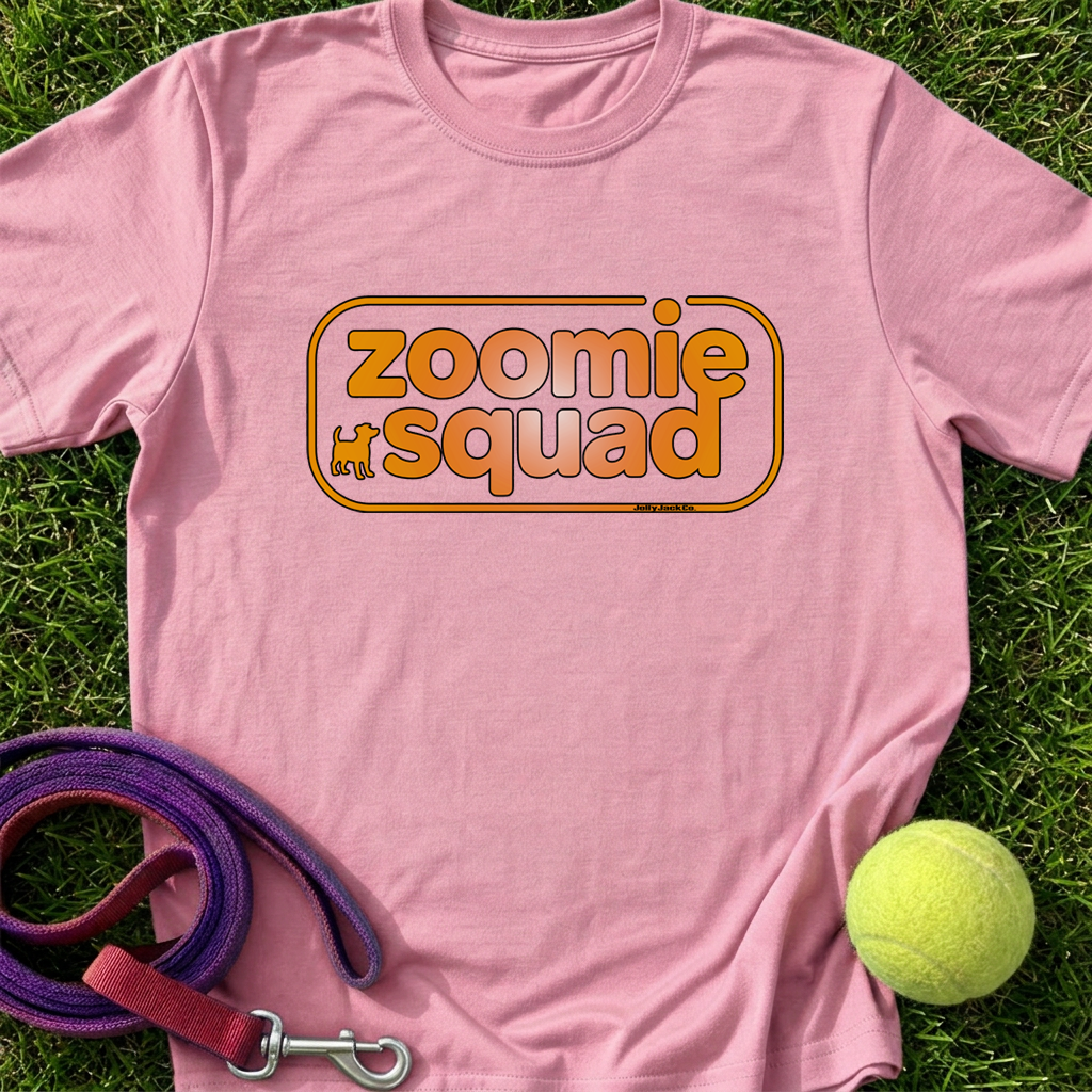 Zoomie Squad Banner - TAN