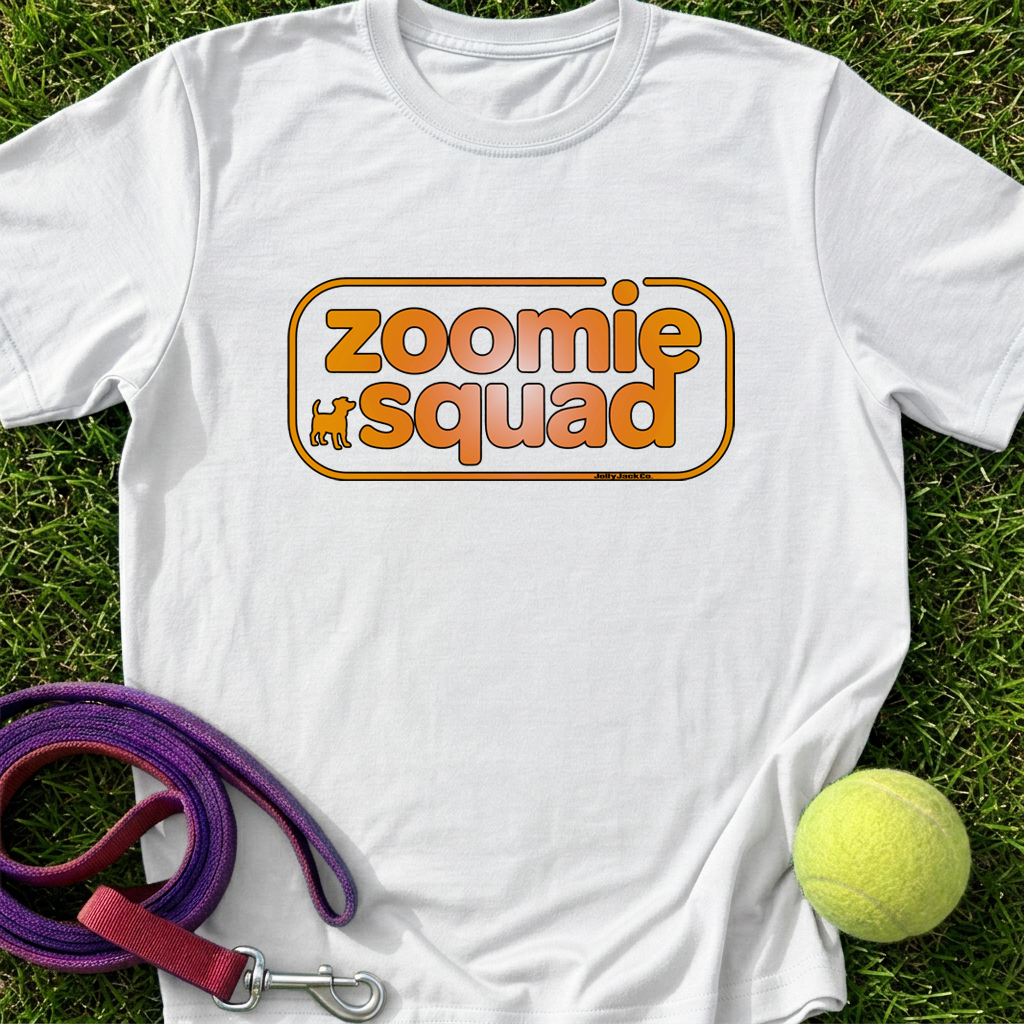 Zoomie Squad Banner - TAN