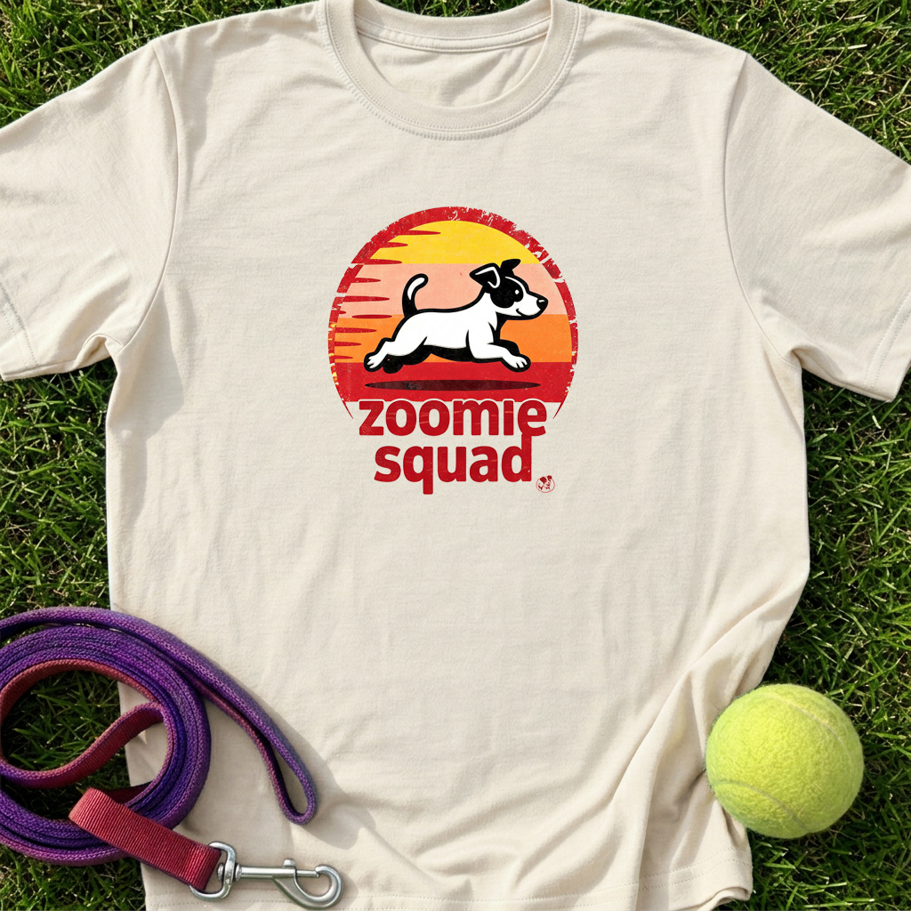 Zoomie Squad Vintage - White Fill