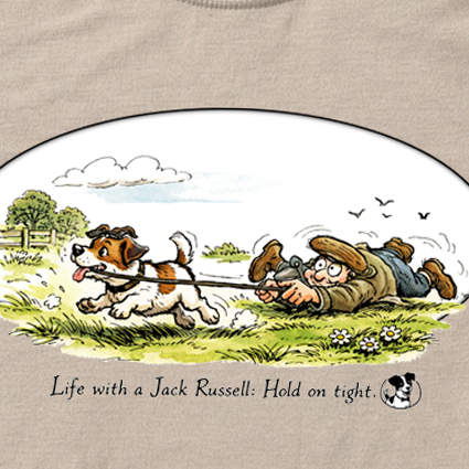 Life with a Jack Russell - Hold on Tight (M)